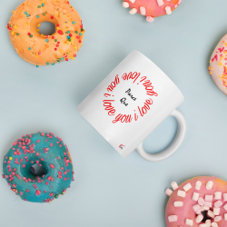 Tasse d'amour pense à moi le matin