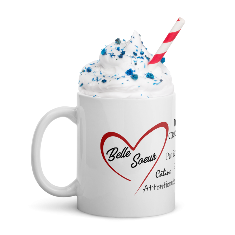 Mug Belle soeur pour lui dire je t'aime