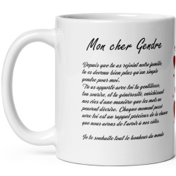 Mug cadeau pour son gendre