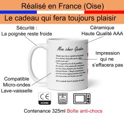 Mug cadeau pour son gendre