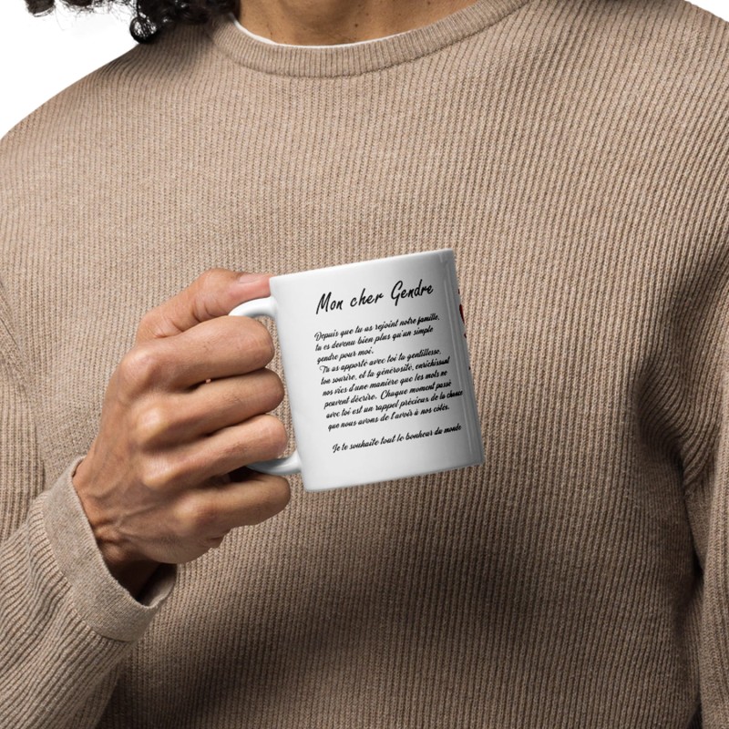 Mug cadeau pour son gendre