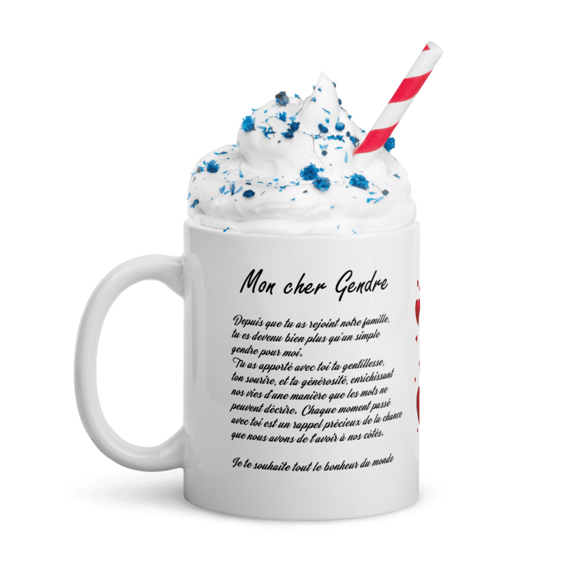 Mug cadeau pour son gendre