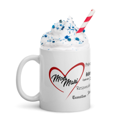 Mug cadeau mon mari avec coeur