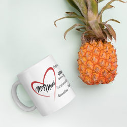 Mug cadeau mon mari avec coeur