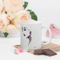 Mug Connasse mots croisés Cadeau drôle et décalé pour femme