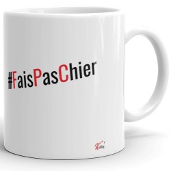 Mug humour prénom personnalisé doigt d’honneur