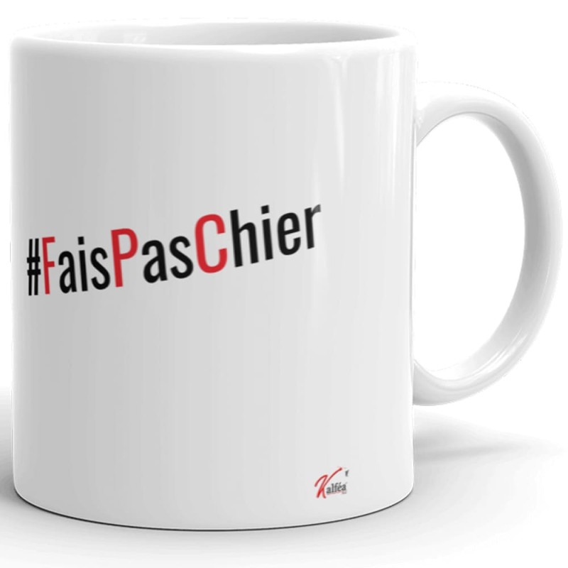 Mug humour prénom personnalisé doigt d’honneur