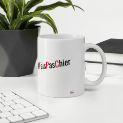 Mug humour prénom personnalisé doigt d’honneur