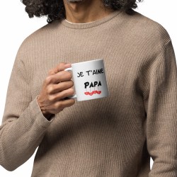 Mug Je t’aime papa tasse cadeau originale