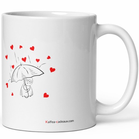 Tasse Je t’aime mon frère mug cadeau affectueux