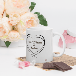 Mug personnalisé 22 ans mariage noces de bronze