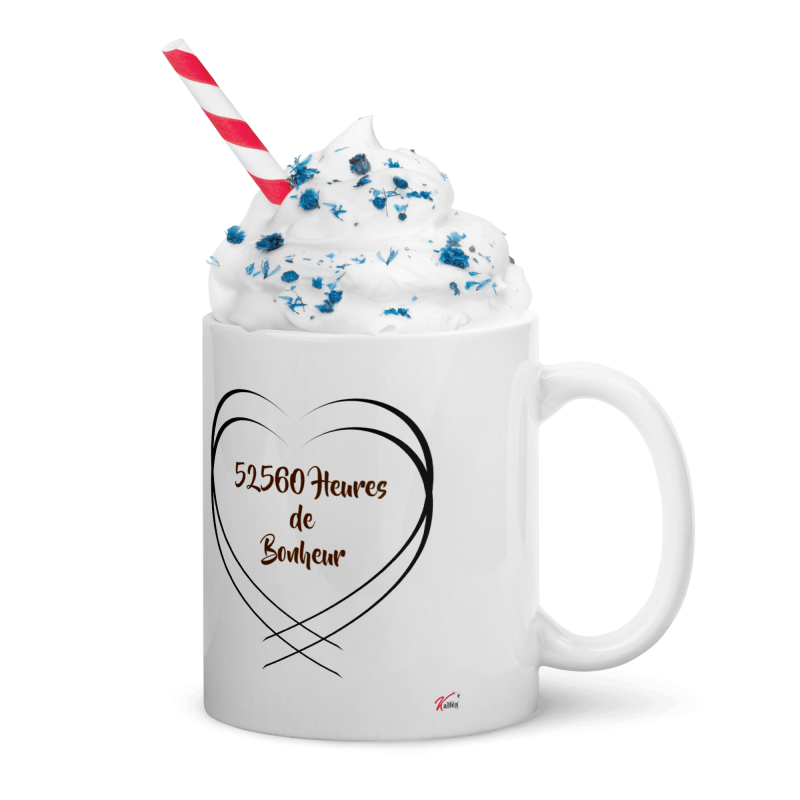 Mug noces de chypre 6 ans mariage personnalisé