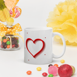 Mug merci d’être dans ma vie personnalisé avec prénom