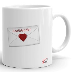 Mug personnalisable il me manquait une pièce amour