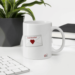Mug personnalisable il me manquait une pièce amour
