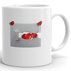 Mug je t’aime personnalisé symbole infini tasse amour