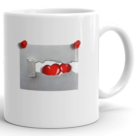 Mug je t’aime personnalisé symbole infini tasse amour