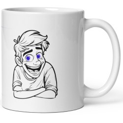 Mug personnalisé romantique drôle mots croisés connard cadeau