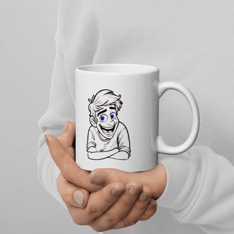 Mug personnalisé romantique drôle mots croisés connard cadeau