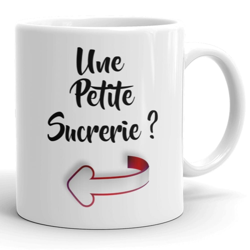 Mug personnalisé drôle et coquin une petite sucrerie cadeau humour