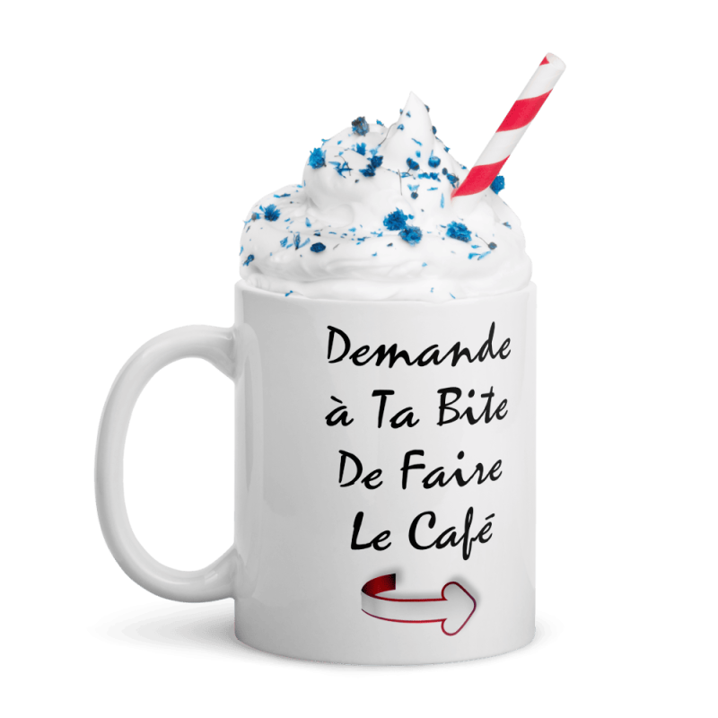 Mug coquin humoristique café cadeau drôle osé