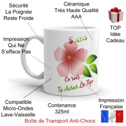 Mug coquin humoristique ce soir tu auras la tige