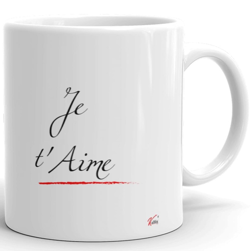 Mug personnalisé Tu es ma maman d’amour idée cadeau