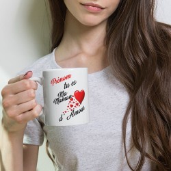 Mug personnalisé Tu es ma maman d’amour idée cadeau