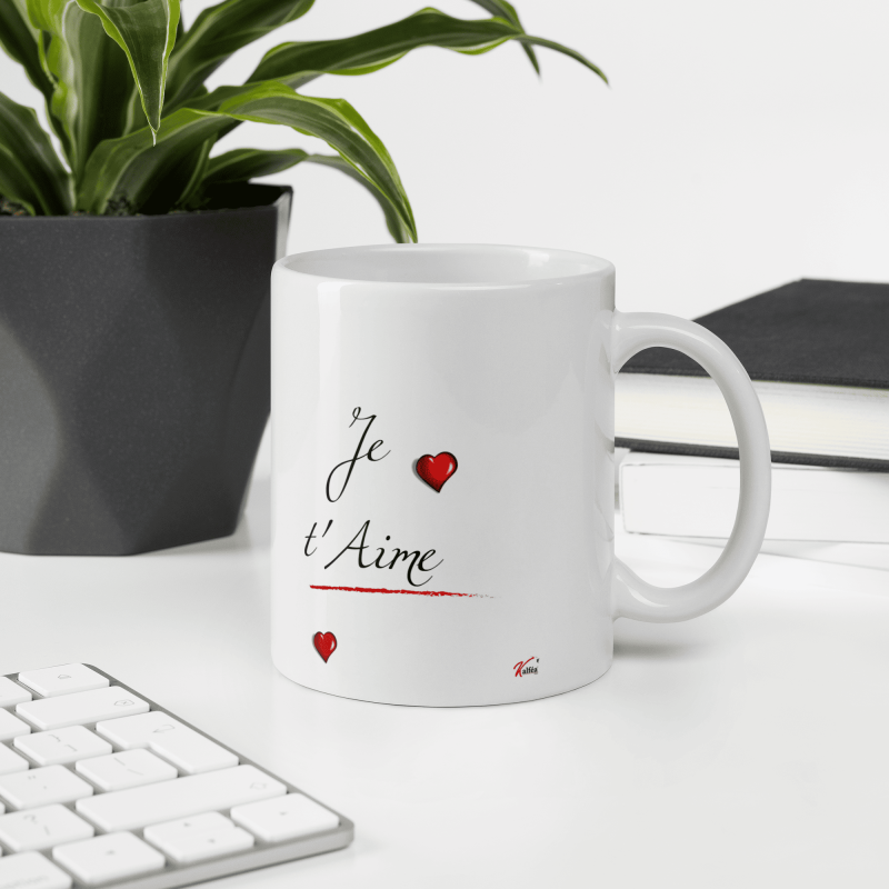 Tasse personnalisable prénom  Ma Fille Je t’aime cadeau original