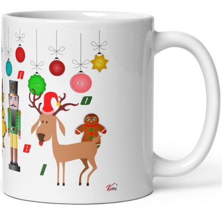 Tasse de Noël personnalisée humour mug moche original