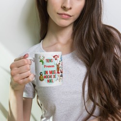 Tasse de Noël personnalisée humour mug moche original