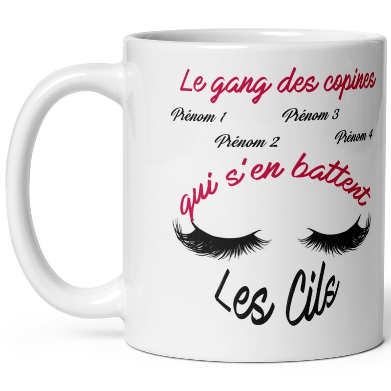 Mug personnalisable gang des copines