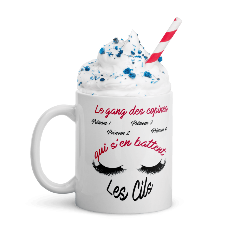 Tasse personnalisable copine mug drôle et complice