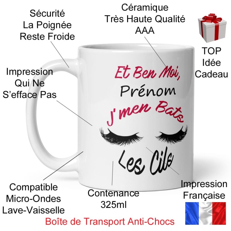 Mug personnalisable femme mug drôle idée cadeau pas chère