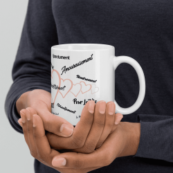 mug personnalisé je t’aime tasse romantique et poétique