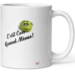 Mug personnalisable drôle message effacé et absurde