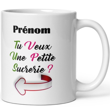 Mug personnalisable sucrerie