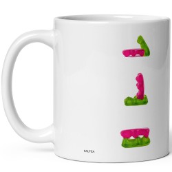 Tasse coquine personnalisée sucrerie mug drôle cadeau pas cher