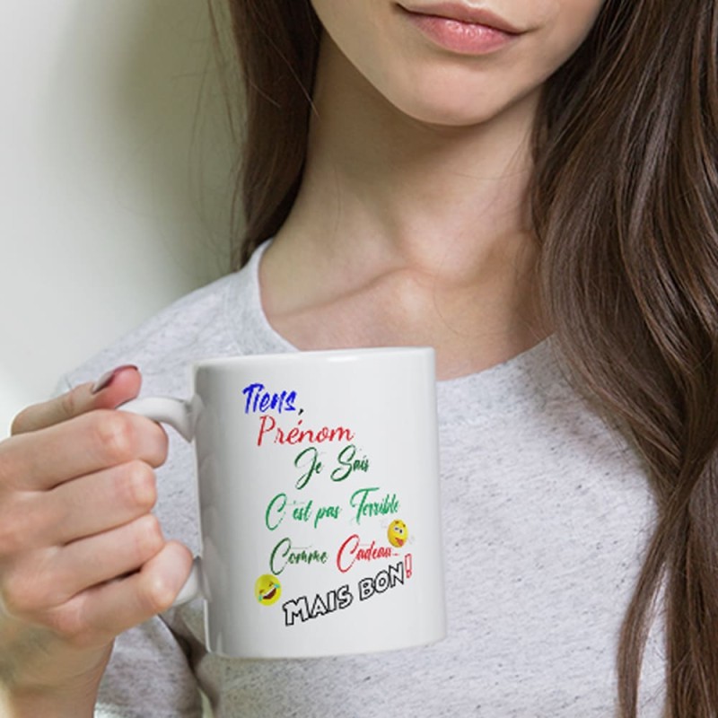 mug drôle cadeau pas terrible idée cadeau pas chère