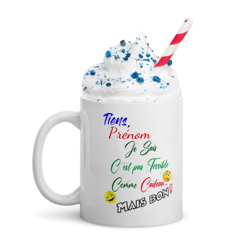 mug drôle cadeau pas terrible idée cadeau pas chère