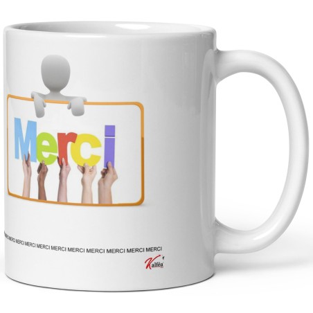 Mug personnalisé collègue merci tasse drôle