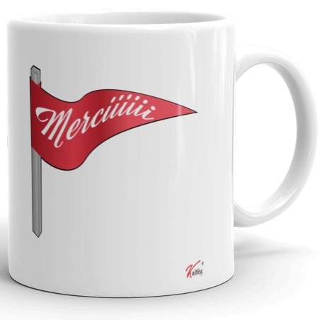 Tasse collègue départ personnalisée mug humour avec prénom