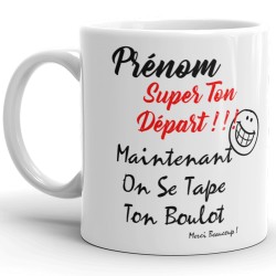 Mug personnalisable collègue départ