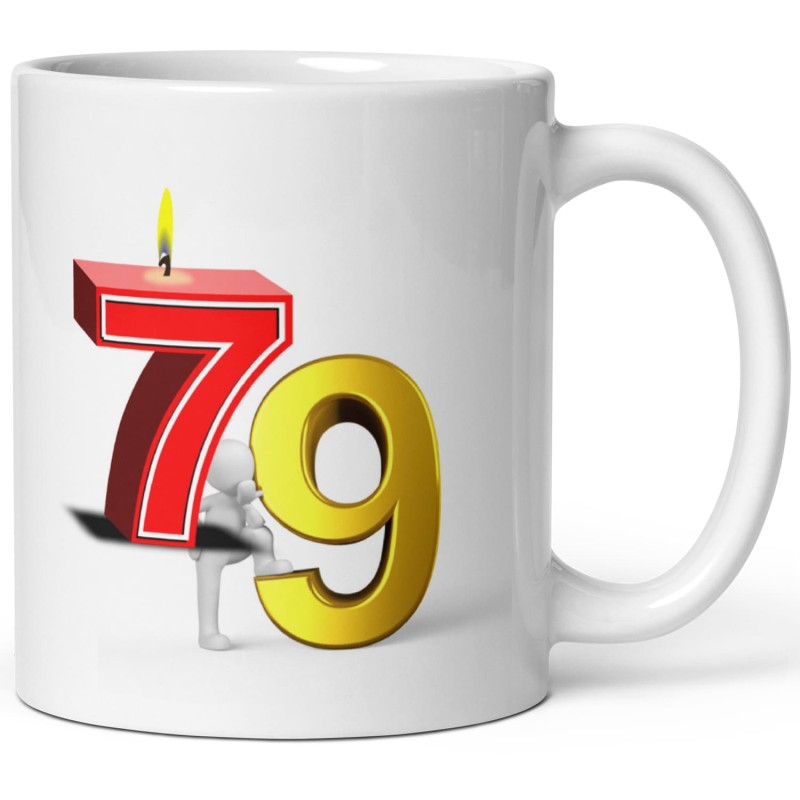 Tasse 79 ans drôle mug anniversaire