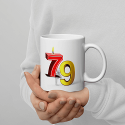 Tasse 79 ans drôle mug anniversaire
