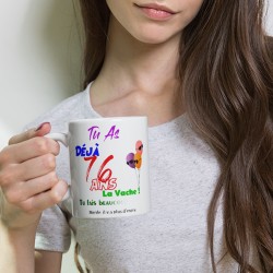 Tasse 77 ans drôle anniversaire mug rigolo
