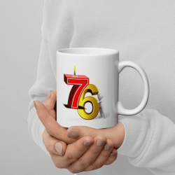 Tasse 77 ans drôle anniversaire mug rigolo