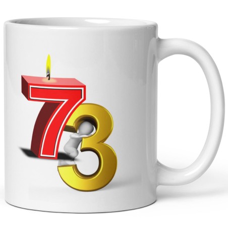 Mug 73 ans drôle anniversaire tasse marrante