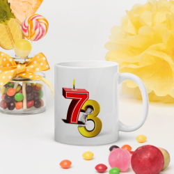 Mug 73 ans drôle anniversaire tasse marrante