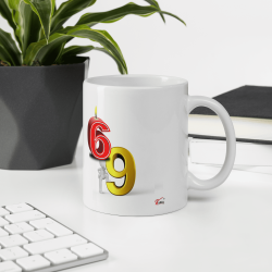 Tasse anniversaire 69 ans drôle mug original